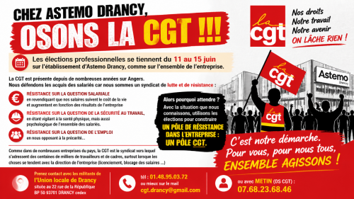 CGT, Drancy,